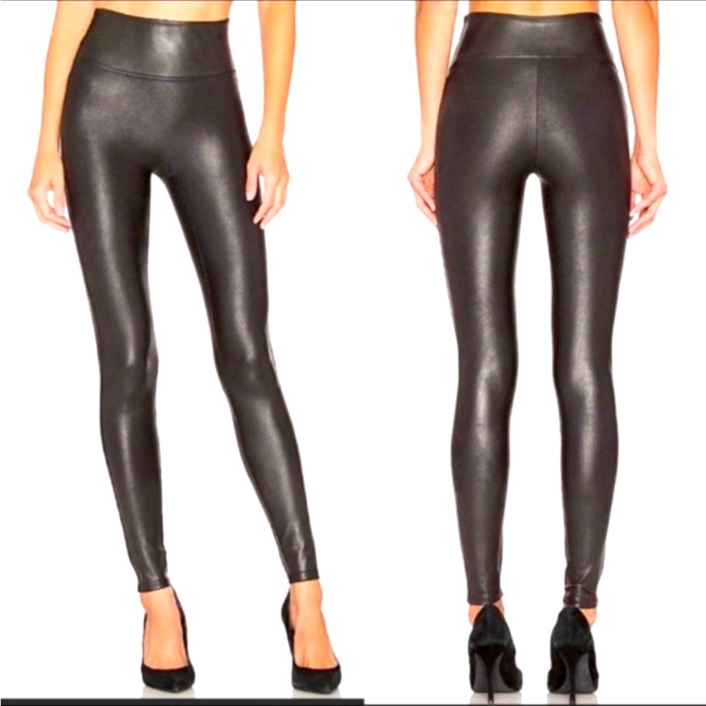 SPANX Faux Leather Leggings